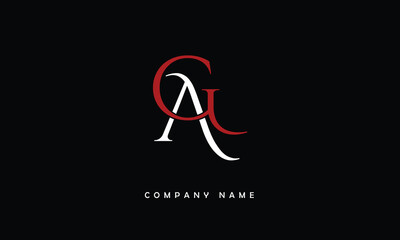 AG, GA, A, G Abstract Letters Logo Monogram