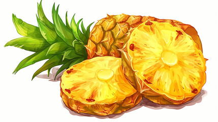 Juicy Grilled Pineapple