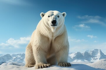 A Polar bear animal