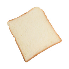 Slices toast bread on transparent background png