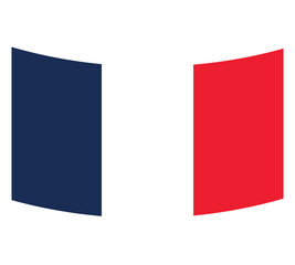 french flag vetor