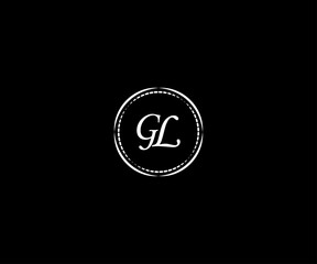 G L Letter Logo Design