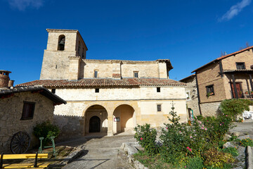 Fototapeta na wymiar Church in Cucho, County of Treviño,Spain