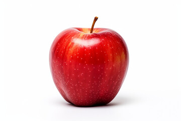 Apple isolated on white background created with Generative Ai