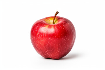 Apple isolated on white background created with Generative Ai