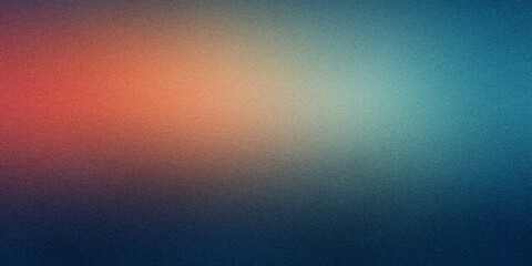 Teal orange black color gradient background, grainy texture effect, poster banner landing page backdrop design