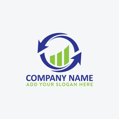 business career consultant family consultant logo design vector