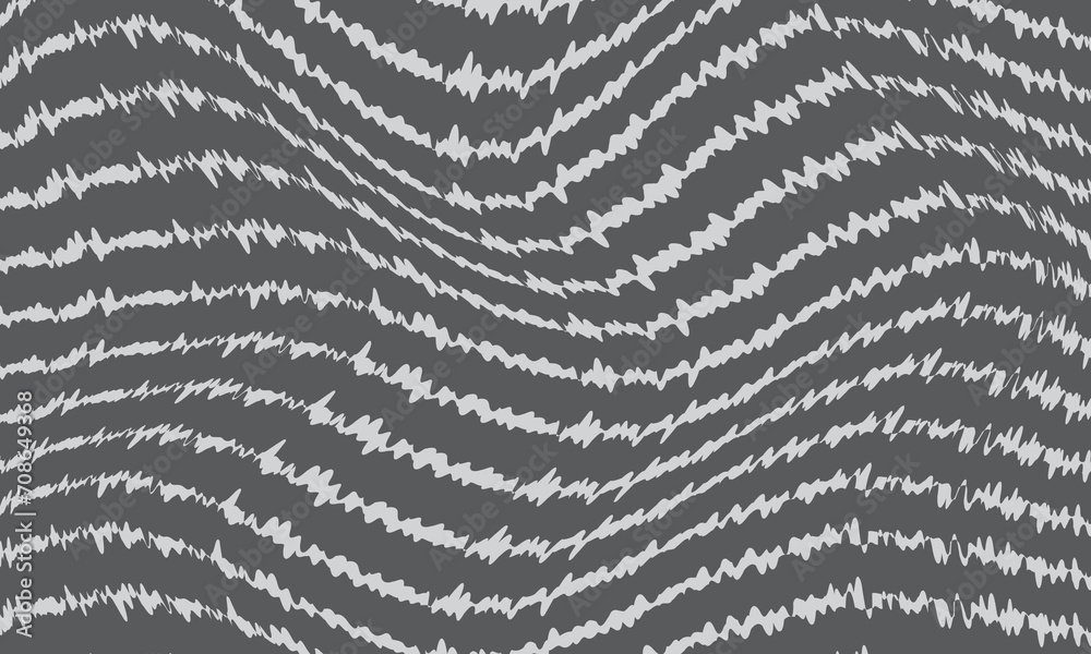 Poster abstract geometric seamless wrinkle wavy line pattern.