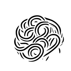 noodle vector set design