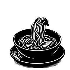 noodle vector set design