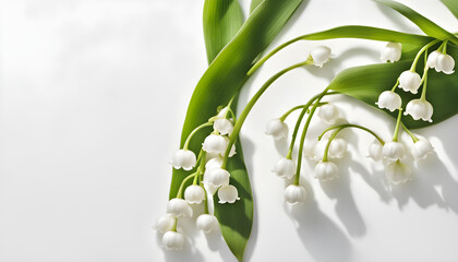 Isolate Lily of Valley