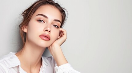 Fashion advertisment background with copy space