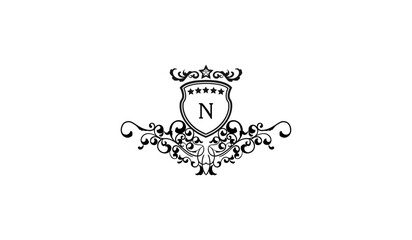 Luxury Alphabetical Retro Logo