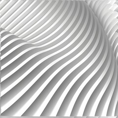 Elegant monochrome seamless wave texture pattern background for design and creative projects