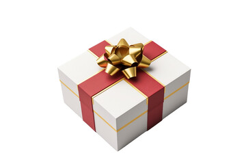 Stylish Valentine Present on transparent background PNG AI generated