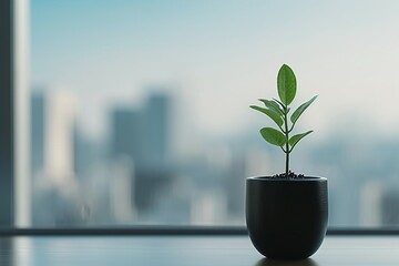 Black Pot Aesthetics on colorful background JPG AI generated