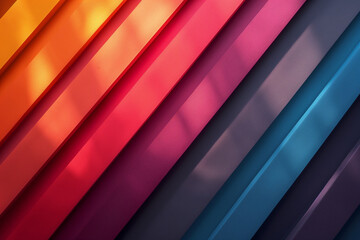 Obraz premium Colorful Gradient Striped Pattern Background for a Burst of Dynamic Hues Vibrant Spectrum