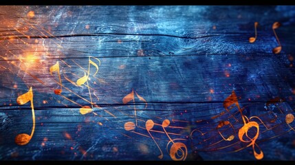 music background with copy space