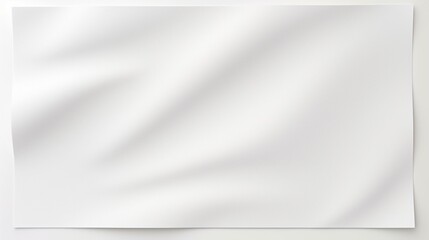 Sheet of white paper. Clean white background with smooth paper texture.