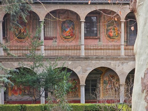 Palace of Cuzco or the Archbishopric of Moscoso in V&iacute;znar, Granada