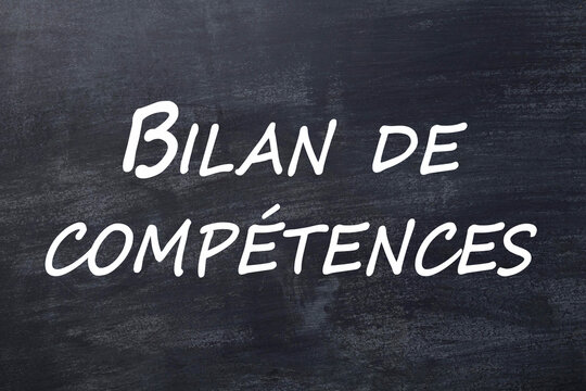 Bilan de comp&eacute;tences tableau