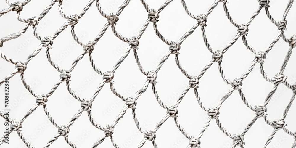 Poster a detailed view of a chain link fence. this image can be used to depict security, boundaries, or imp