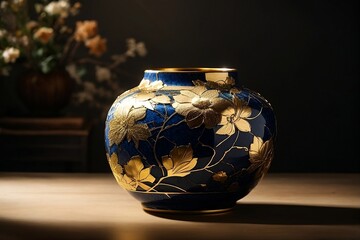 Art of kintsugi, as a Japanese tea room becomes a canvas for this unique and creative repair technique - obrazy, fototapety, plakaty