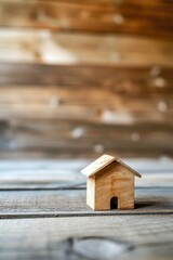 real estate advertisment background with copy space