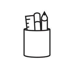 Office Tools Line Icon