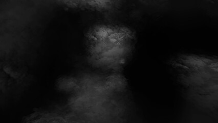 smoke on black background