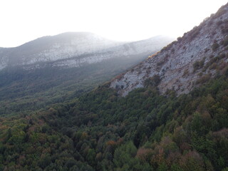 Naklejka premium aerial view and nature