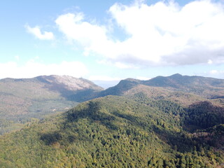 Fototapeta premium aerial view and nature