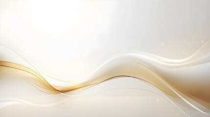 Luxury golden curve and glitter on white backgrounds