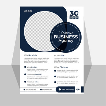 Croporate business layout vector design.advert presentation creative flyer design template.