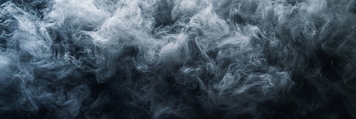 Overlay moving magic on a black background. Gray glitter smoke particles background. Magic effect to overlay on photo. Liquid glitter and shimmery flashes. 