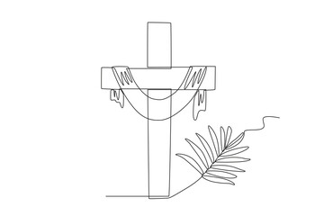Palm leaves and crosses are mandatory at Palm Sunday celebrations