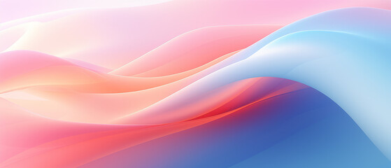 Creative and minimal abstract art with a soft, subtle texture and gentle curves.