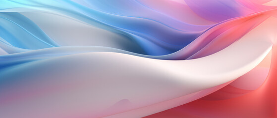 Obraz premium Creative and minimal abstract art with a soft, subtle texture and gentle curves.