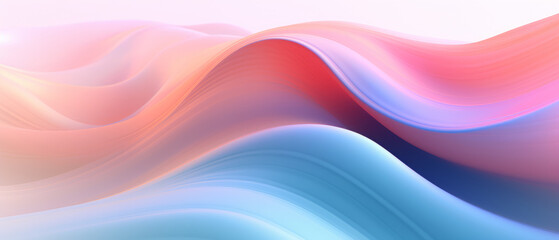 Creative and minimal abstract art with a soft, subtle texture and gentle curves.