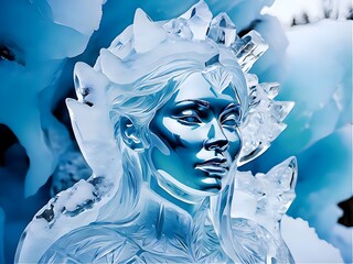 Ice woman