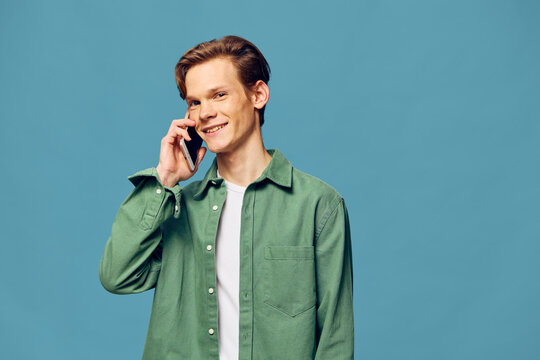 Expressions of Joy: Captivating Portraits of Handsome Young Men in Casual Fashion, Astonished and Happy, Capturing Sentiments and Actions