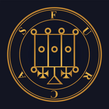 seal of solomon sigil of furcas 
