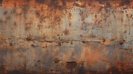 Rustic and weathered steel texture with corrosion and rust