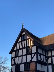 Wood timber building