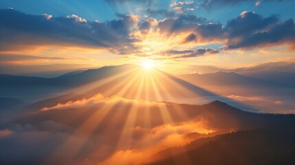 the profound impact of sunrise, instilling awe and a sense of rejuvenation with the advent of each fresh day