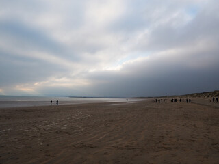 Camber Sands in Winter.