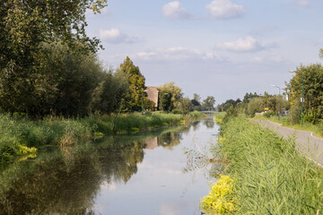 Waterway - The Kamerikse Wetering, through the rural area between the villages of Kamerik and Kanis.