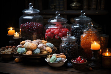 Fototapeta na wymiar sweet treat capturing the essence of tradition and deliciousness 