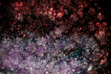 Beautiful rough amethyst. Mineral exchange. 