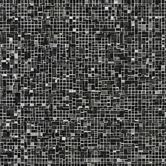 Fototapeta premium black and white tiles A mosaic tile pattern with a square shape and a black and white tone 